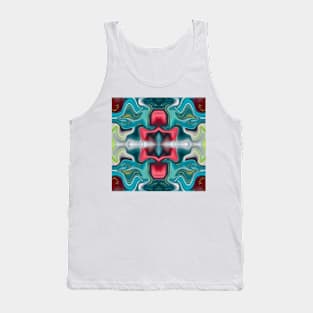 Abstract Waves Tank Top